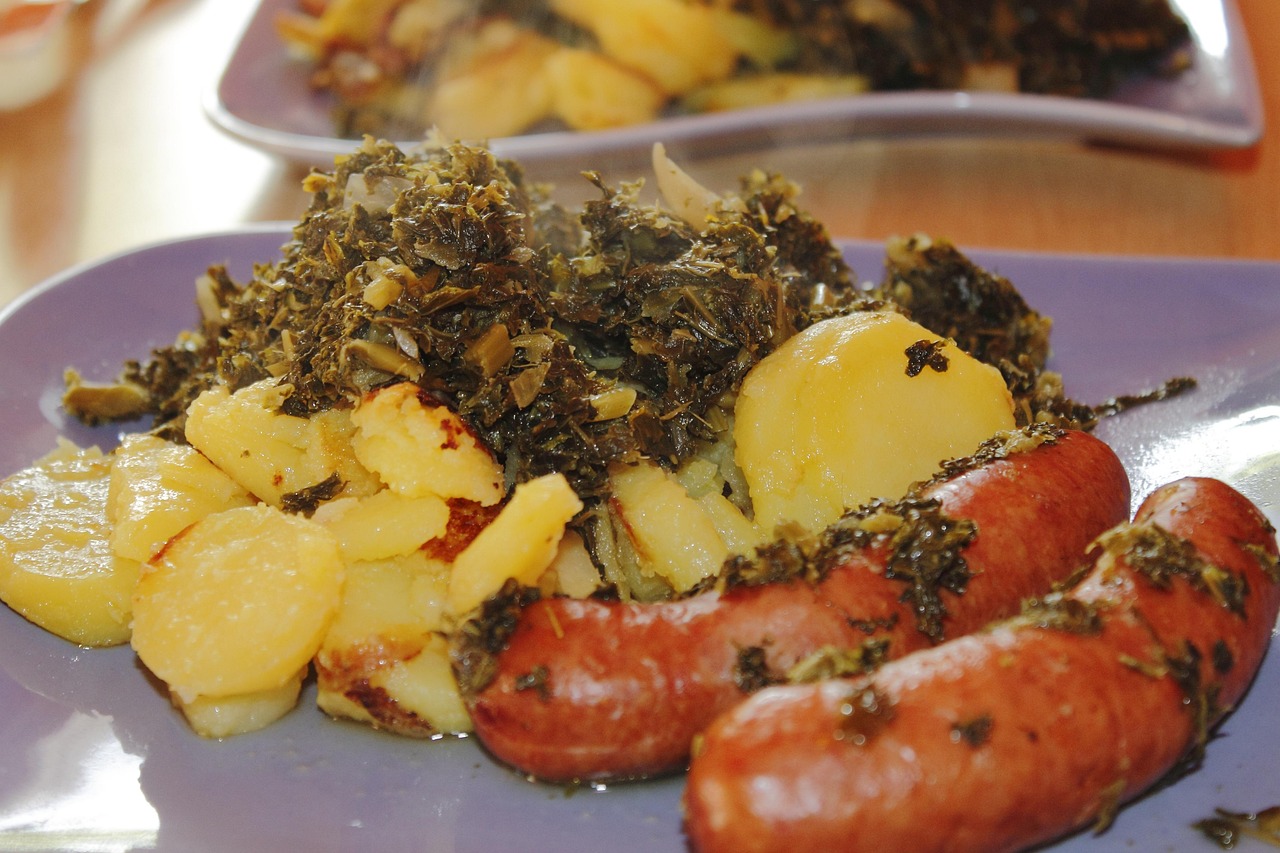 unsere Tradition: Grünkohlessen