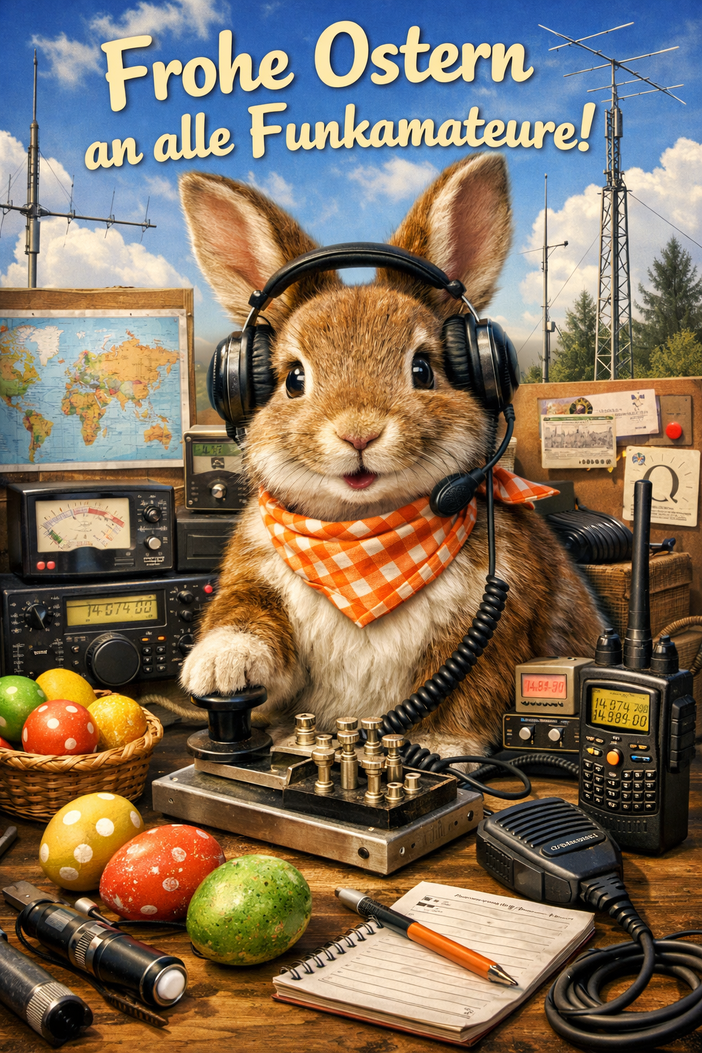 Ostergruß des OV M05 – DK0IZ